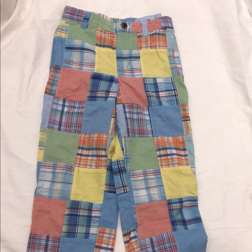 Boys Brooks Brothers Patched Cotton Pants